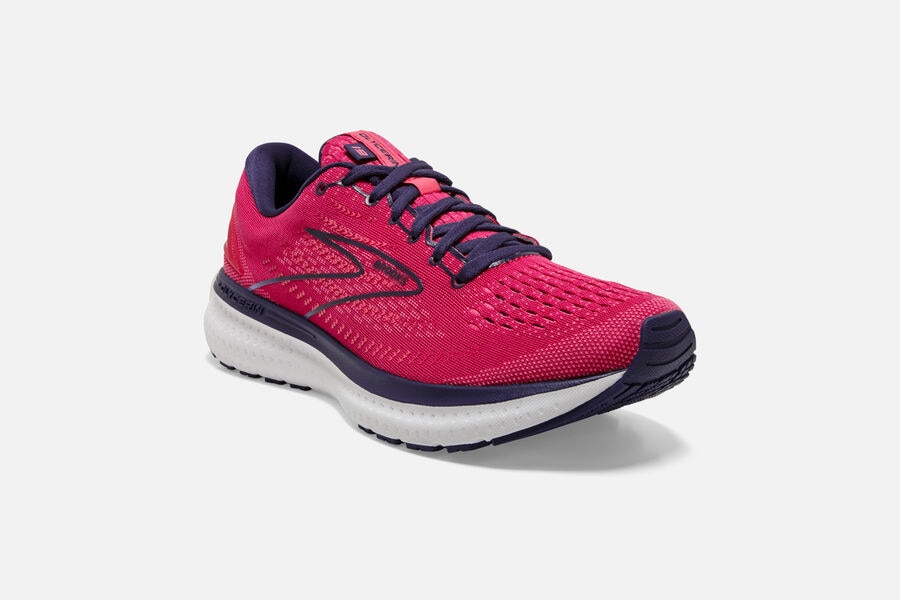 Brooks Glycerin 19 Road Running Shoes - Womens - Red/Black - LN8526940